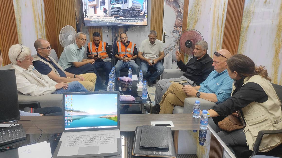 كهرباء غزة تستقبل وفدا رفيع المستوى من منظمة اليونيسيف